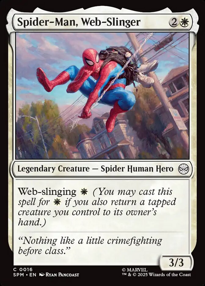 Spider-Man, Web-Slinger, Marvel&