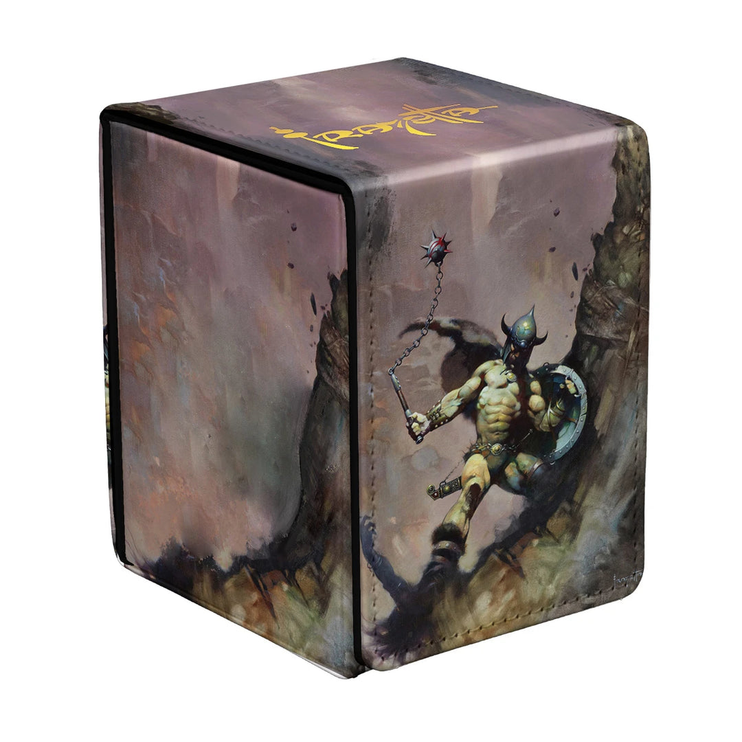 Ultra Pro - Alcove Flip Box 100+ - Frank Frazetta: Warrior With Ball And Chain