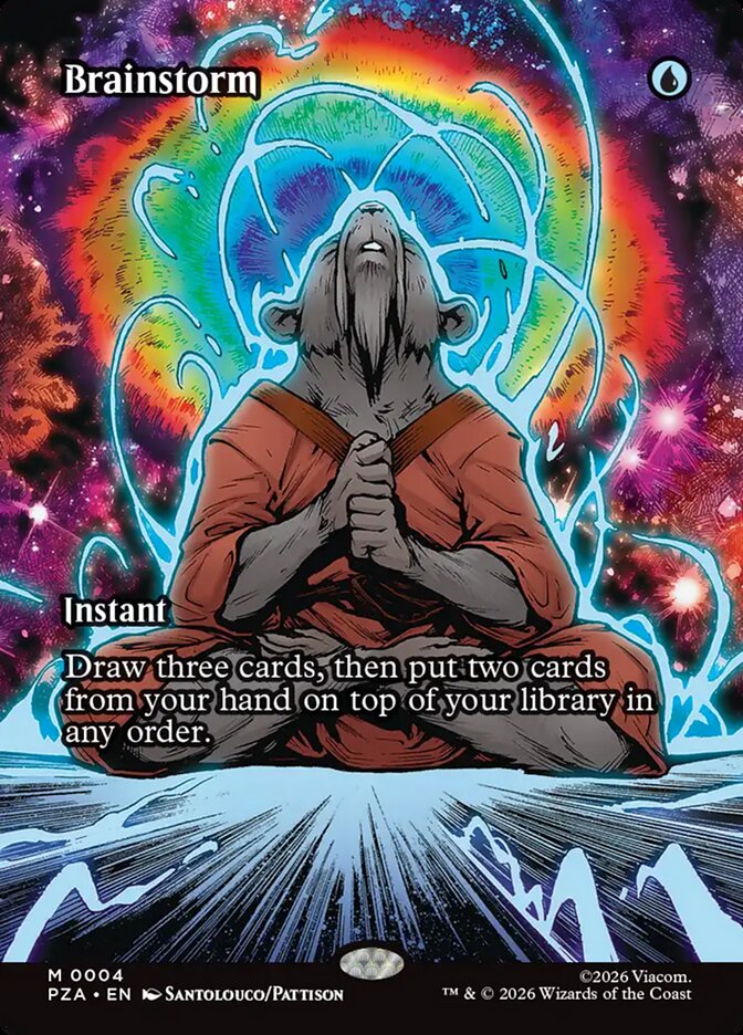 Brainstorm, Teenage Mutant Ninja Turtles Source Material Card Art