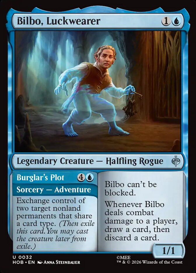 Bilbo, Luckwearer // Burglar&