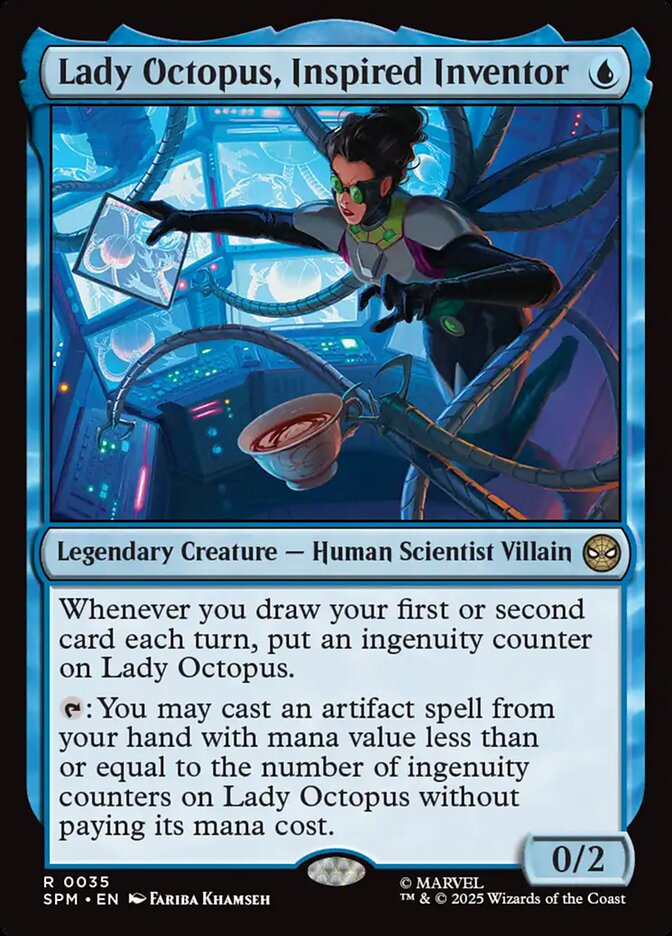 Lady Octopus, Inspired Inventor, Marvel&