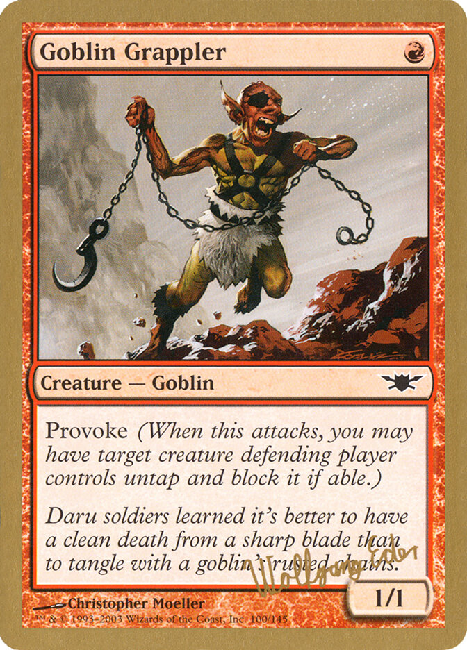 Goblin Grappler, World Championship Decks 2003 Card Art