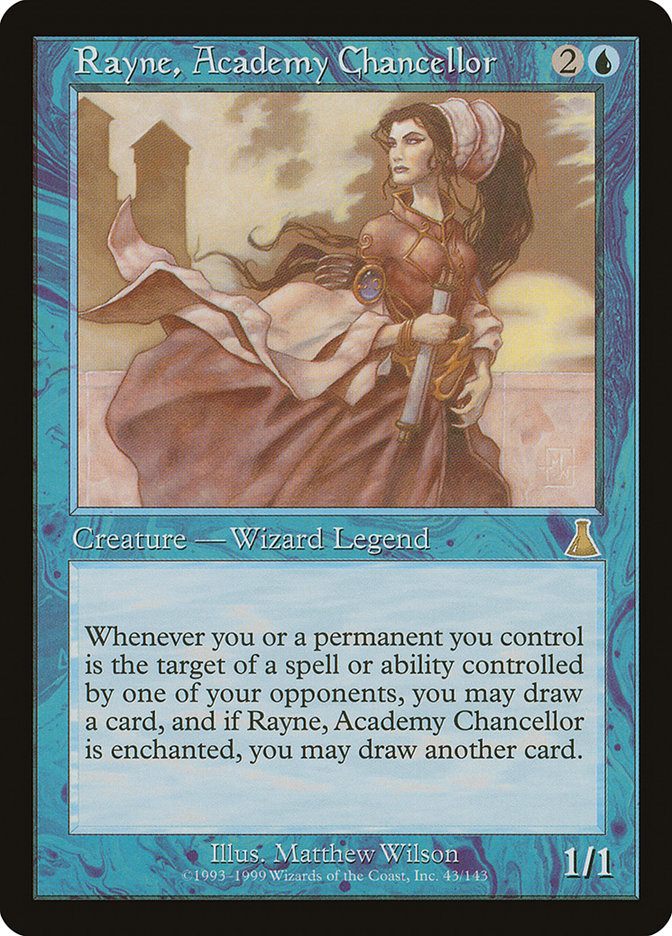 Rayne, Academy Chancellor, Urza&