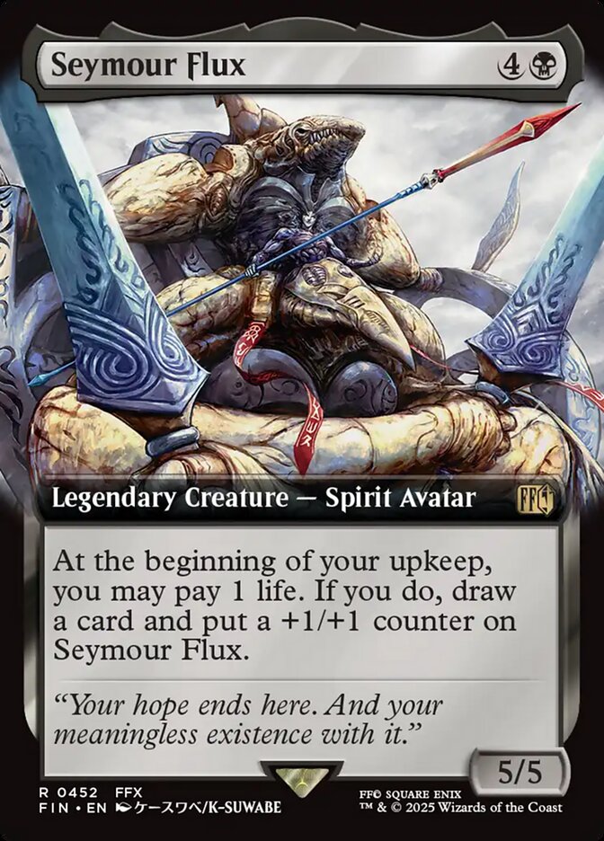 Seymour Flux, Final fantasy Card Art