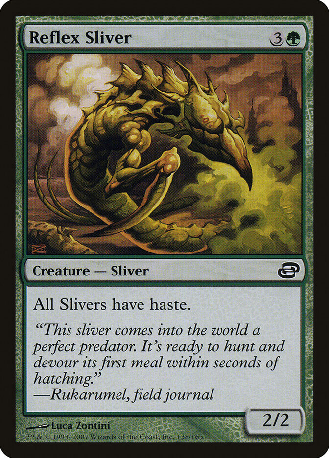Reflex Sliver, Planar Chaos Card Art