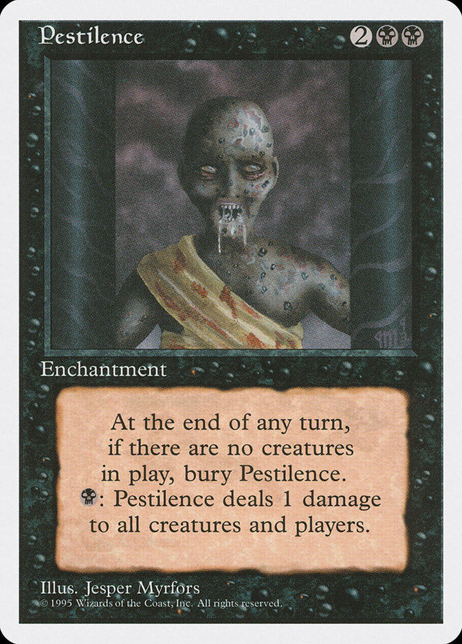 Pestilence, Fourth edition Card Art