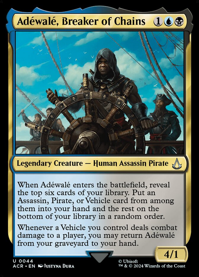 Adéwalé, Breaker of Chains, Assassin&