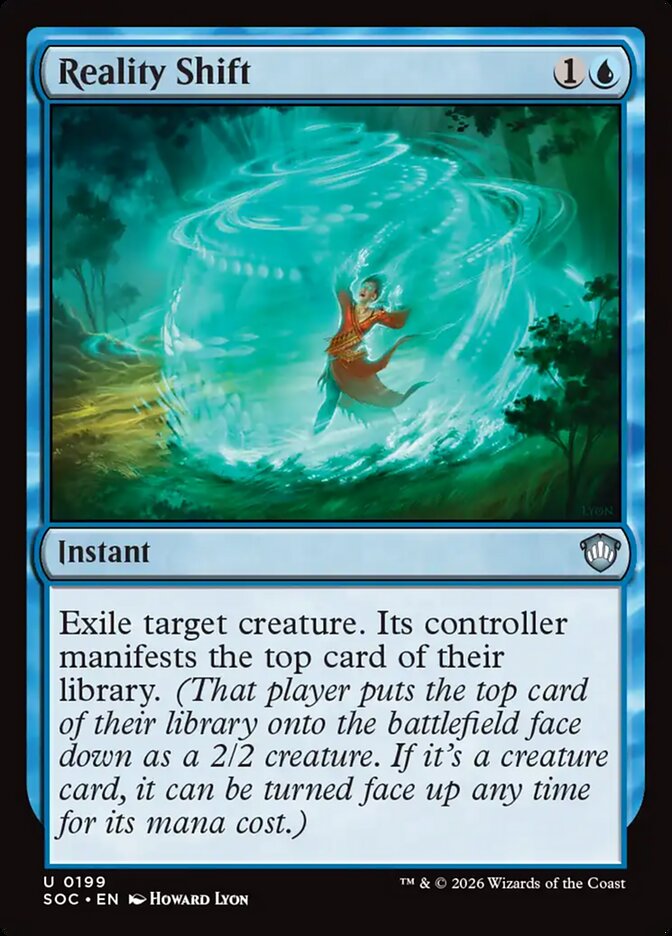 Reality Shift, Secrets Of Strixhaven Commander Card Art