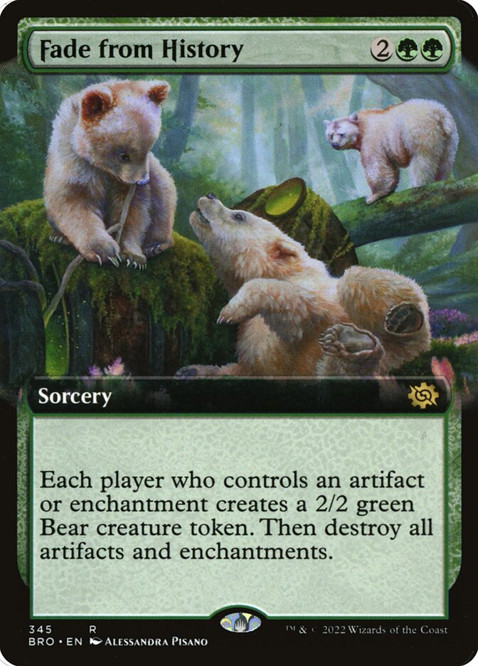 Fade from History - Foil