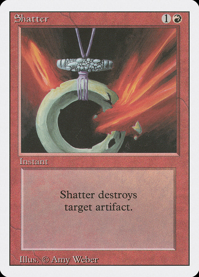Shatter, Revised edition Card Art