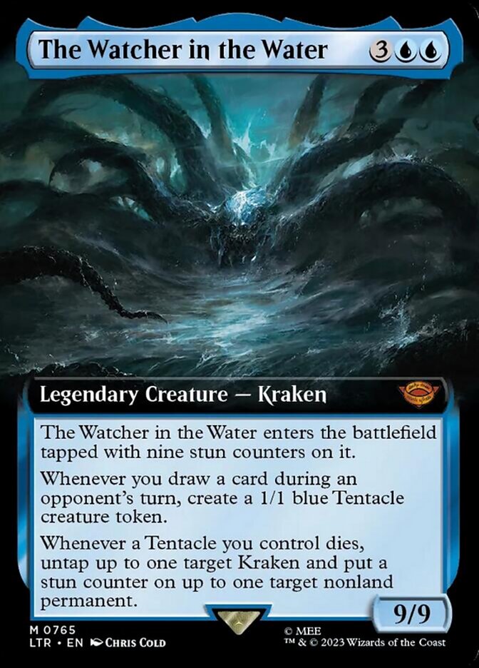 The Watcher in the Water, The Lord Of The Rings: Tales Of Middle-Earth Card Art