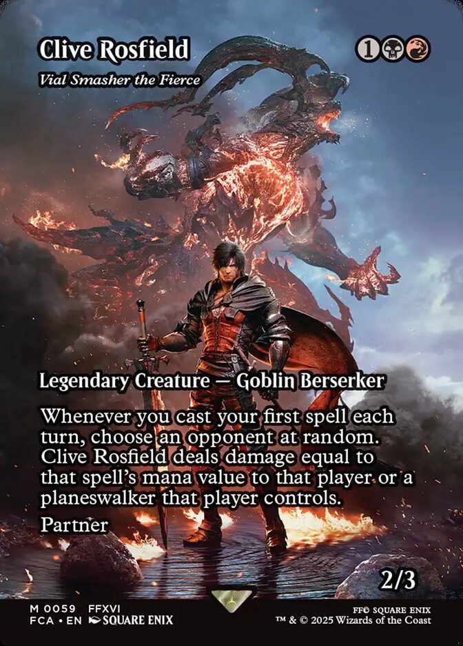 Vial Smasher the Fierce, Final fantasy: through the ages Card Art