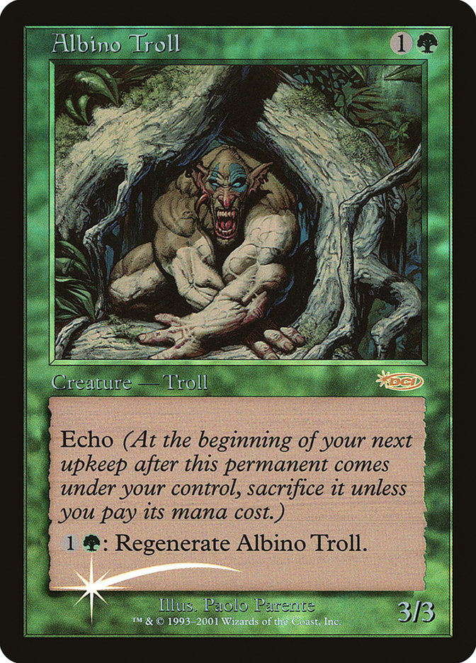 Albino Troll, Friday night magic 2002 Card Art