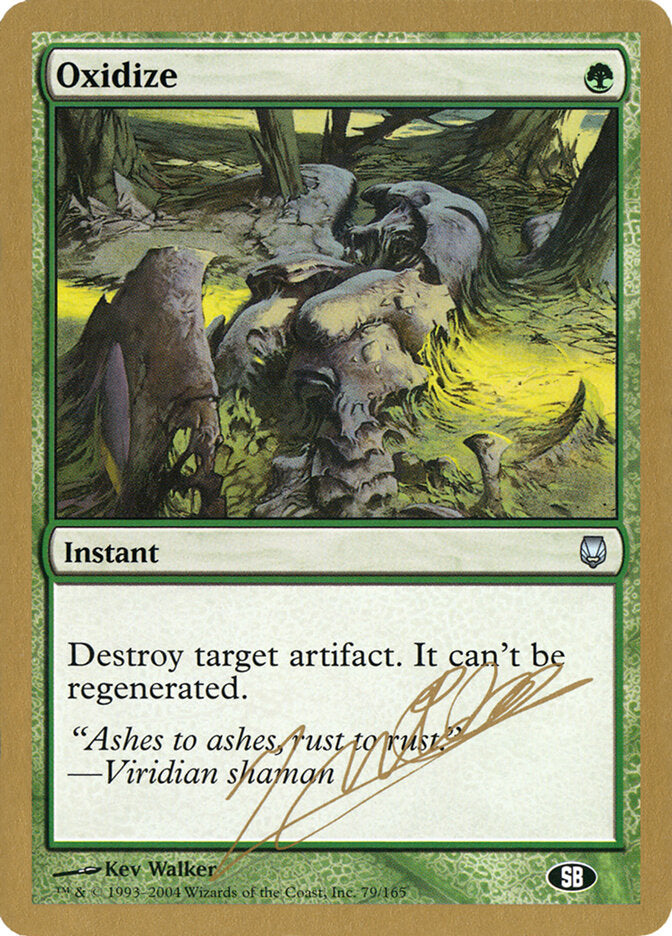 Oxidize, World Championship Decks 2004 Card Art