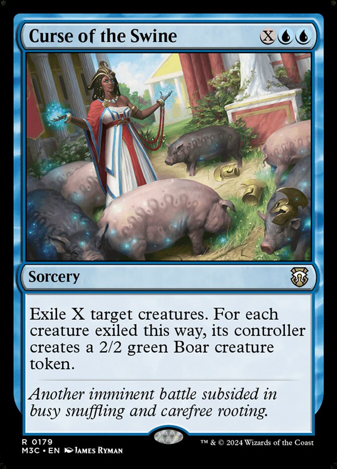 Curse of the Swine, Modern Horizons 3 Commander Card Art