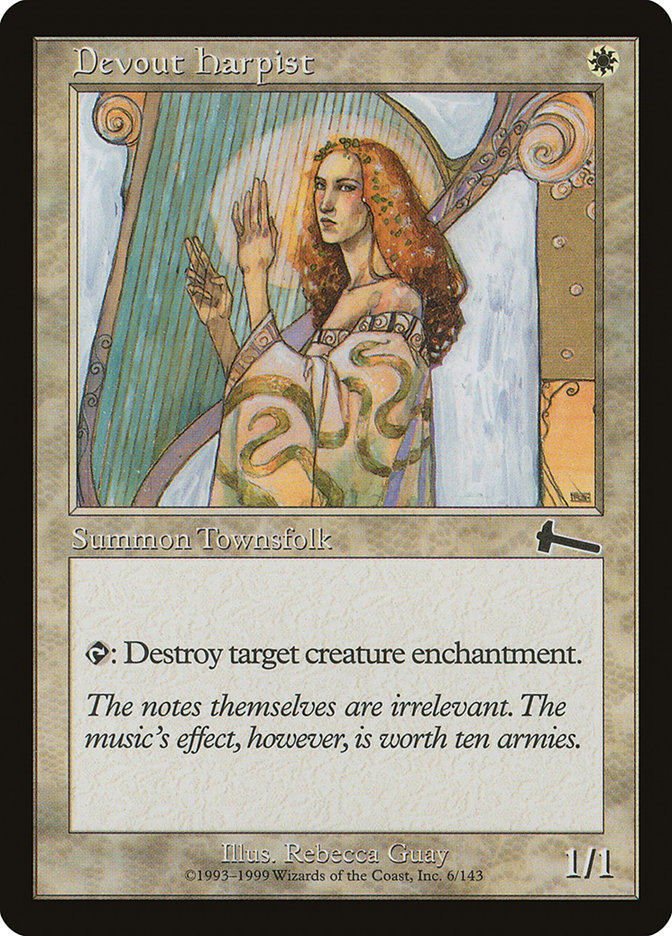 Devout Harpist, Urza&