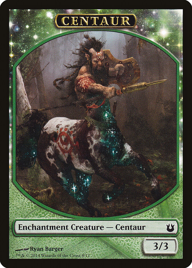 Centaur, Born Of The Gods Tokens Card Art