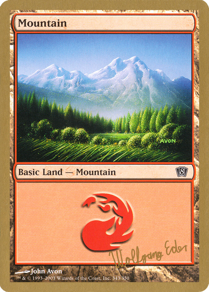 Mountain, World Championship Decks 2003 Card Art