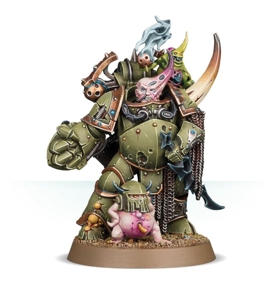 Warhammer: 40K - Death Guard - Plague Marine Champion