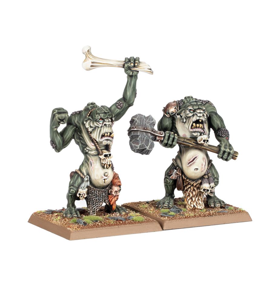 Warhammer: The Old World - Orc &amp; Goblin Tribes - Common Trolls