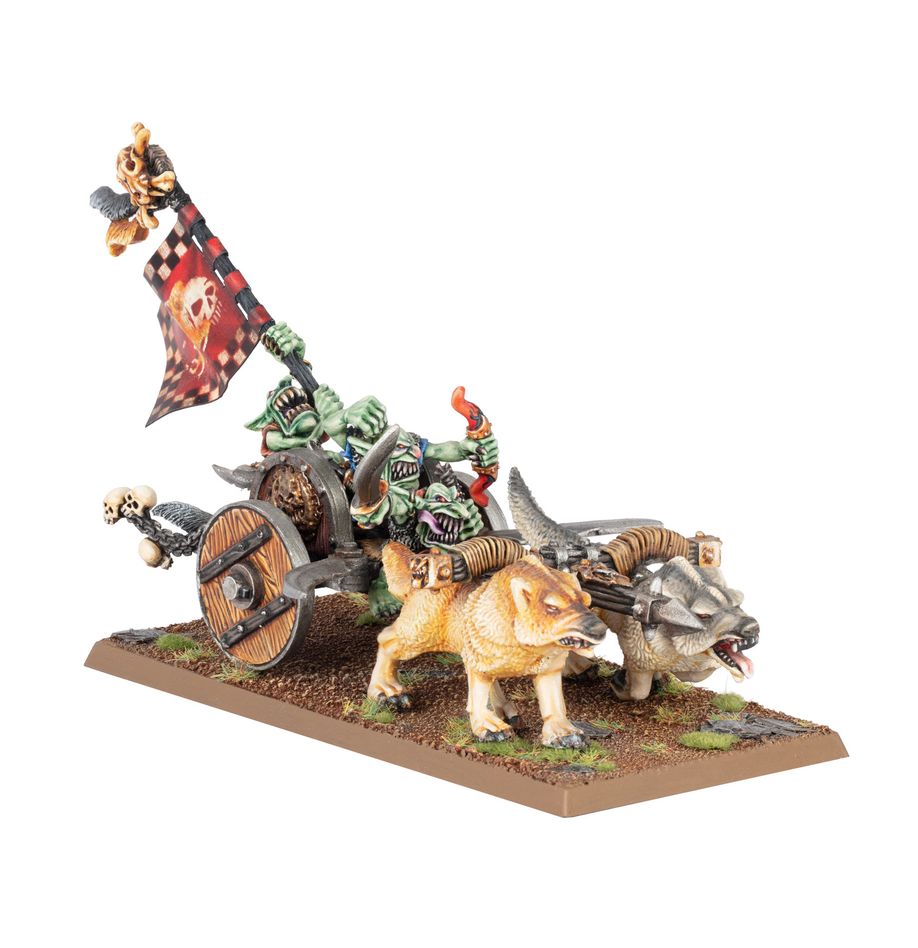 Warhammer: The Old World - Orc &amp; Goblin Tribes - Goblin Wolf Chariot