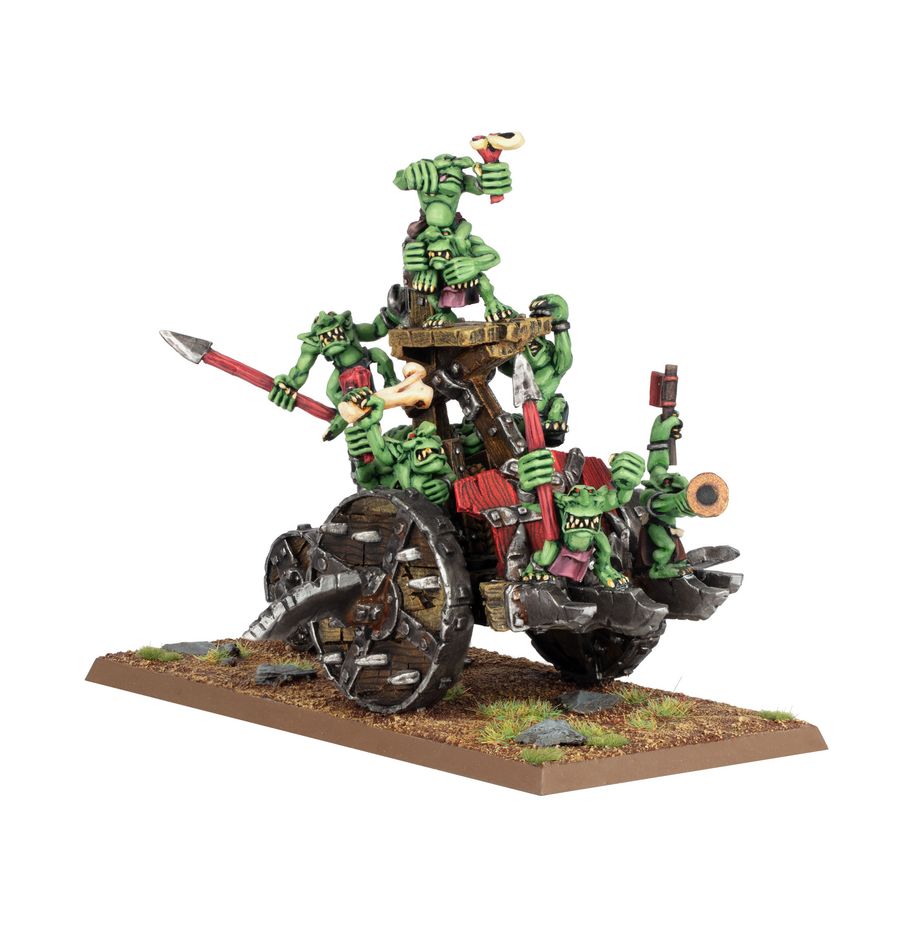 Warhammer: The Old World - Orc &amp; Goblin Tribes - Snotling Pump Wagon