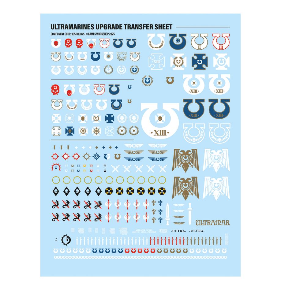 Warhammer: 40K - Ultramarines - Upgrades &amp; Transfers