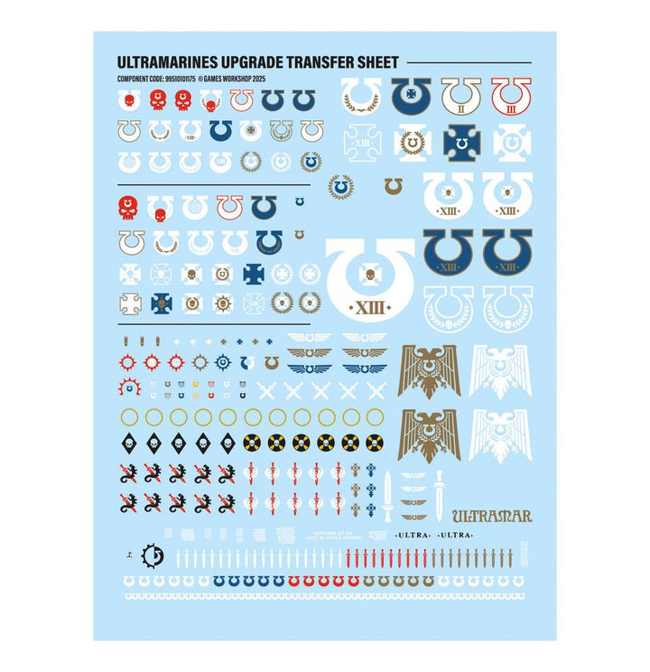 Warhammer: 40K - Ultramarines - Upgrades &amp; Transfers