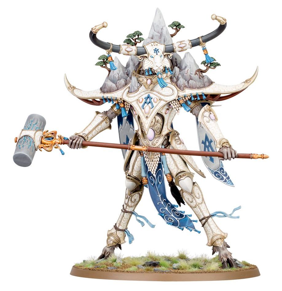 Warhammer: Age of Sigmar - Lumineth Realm-Lords - Avalenor, the Stoneheart King