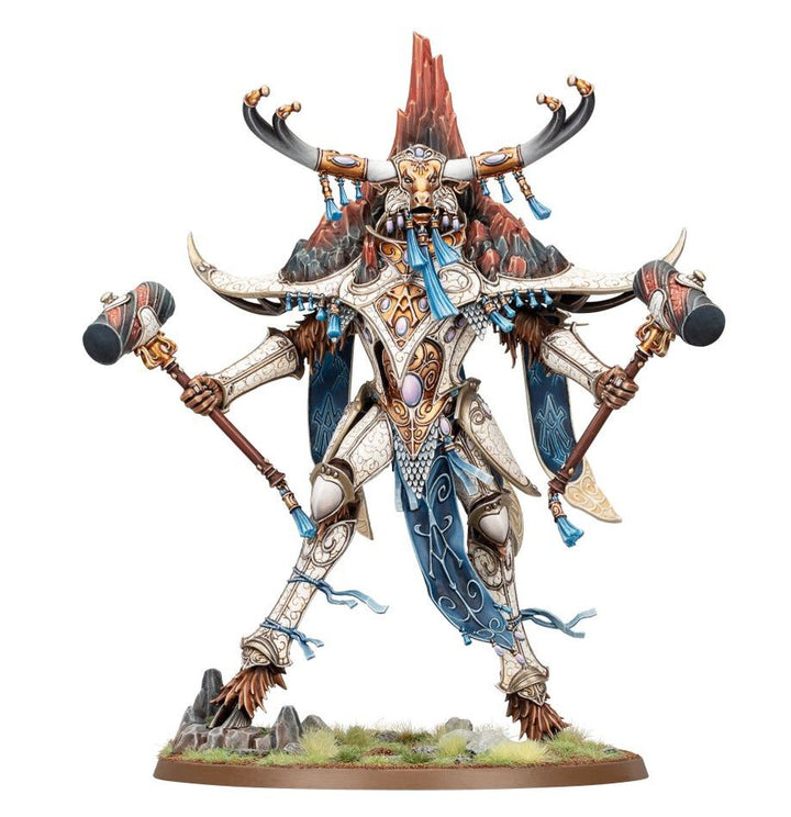Warhammer: Age of Sigmar - Lumineth Realm-Lords - Avalenor, the Stoneheart King