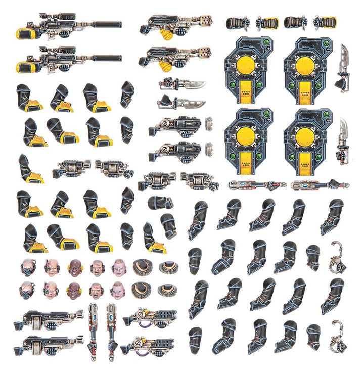 Necromunda - Palanite Enforcers - Weapons &amp; Upgrades