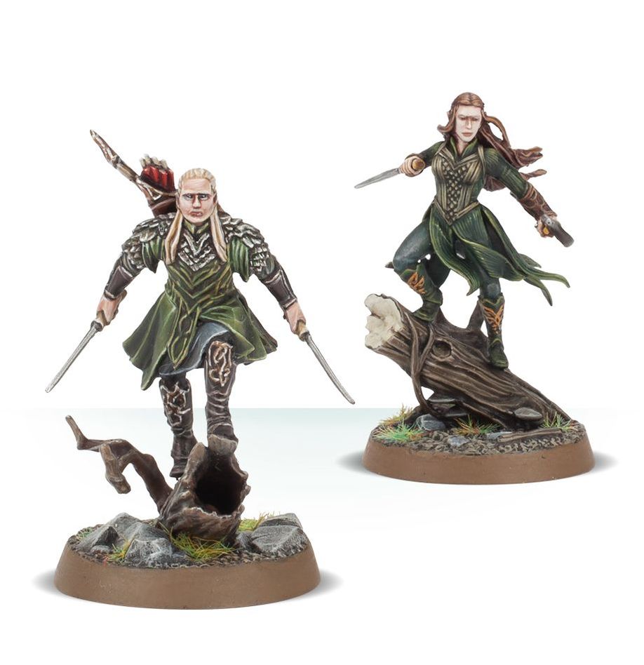 ME:SBG - The Hobbit - Legolas Greenleaf &amp; Tauriel