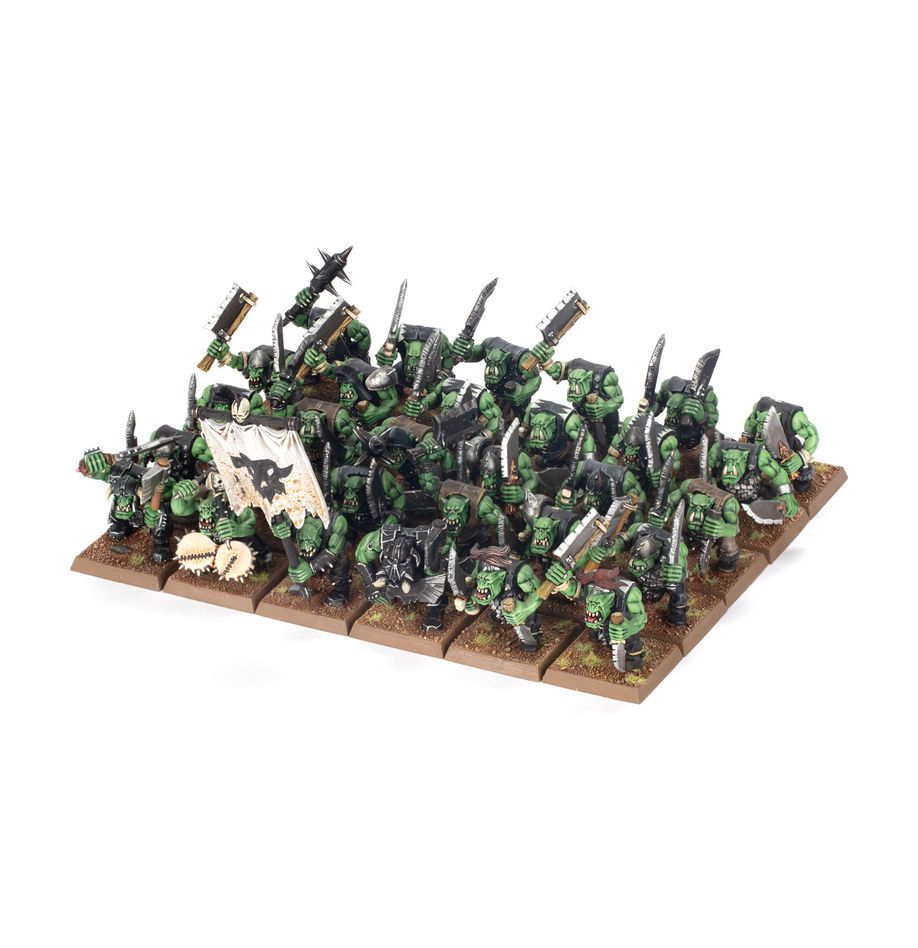 Warhammer: The Old World - Orc &amp; Goblin Tribes - Orc Boyz Mob