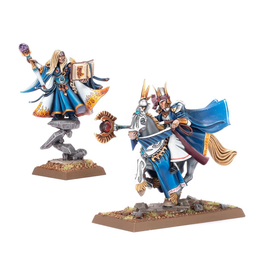 Warhammer: The Old World - High Elf Realms - High Elf Mages