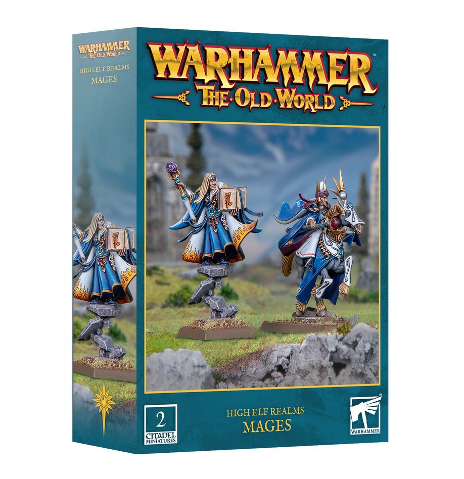 Warhammer: The Old World - High Elf Realms - High Elf Mages