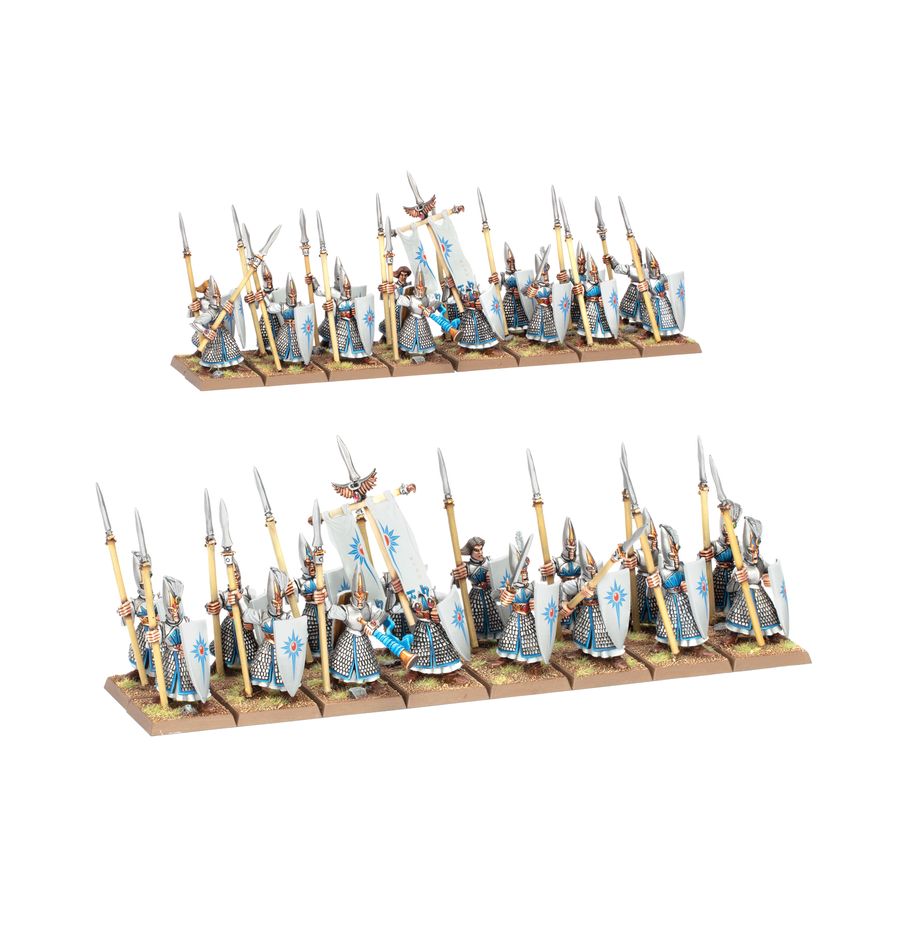 Warhammer: The Old World - High Elf Realms - Elven Spearmen