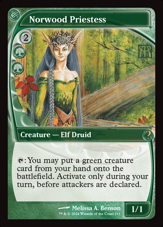 Norwood Priestess, Mystery Booster 2 Card Art
