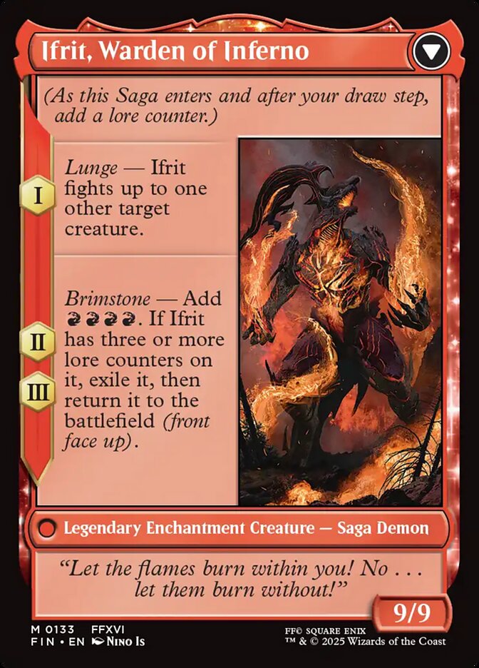 Clive, Ifrit&