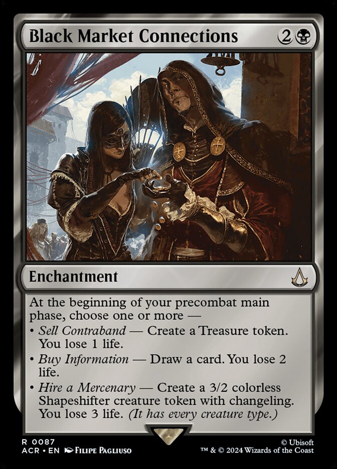 Black Market Connections, Assassin&