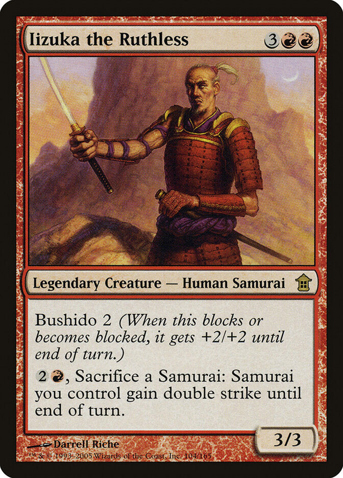 Iizuka the Ruthless, Saviors Of Kamigawa Card Art
