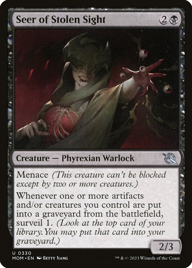 Seer of Stolen Sight, March Of The Machine Card Art