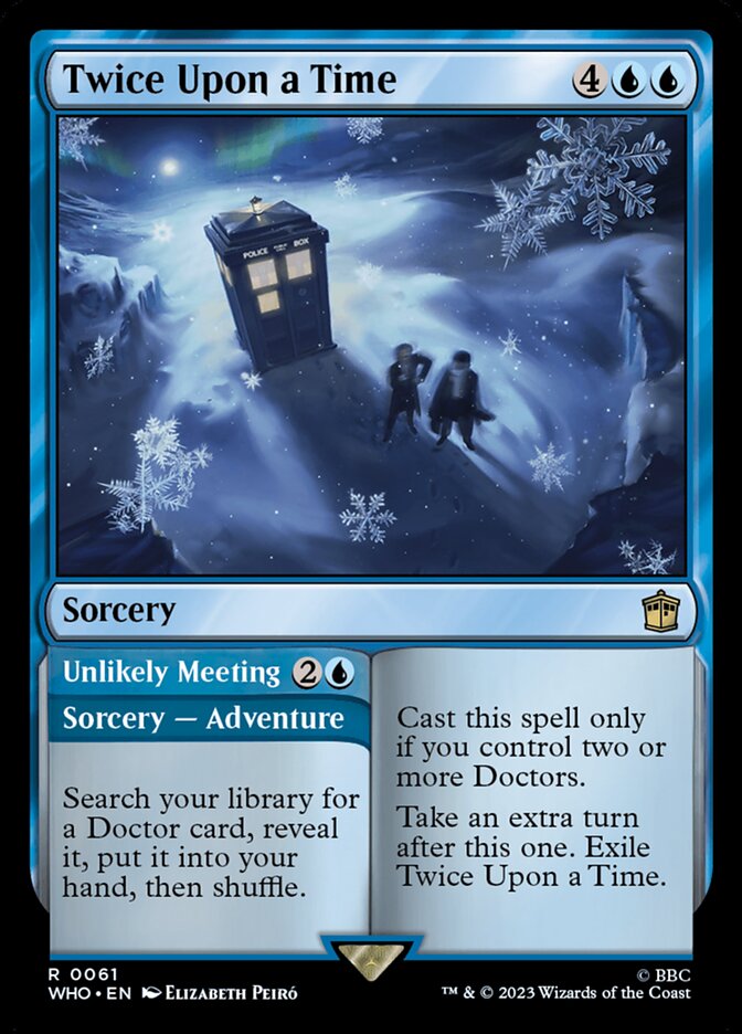 Twice Upon a Time // Unlikely Meeting - Foil