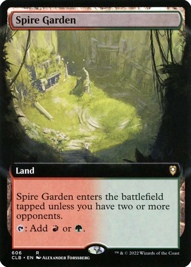 Spire Garden, Commander Legends: Battle For Baldur&