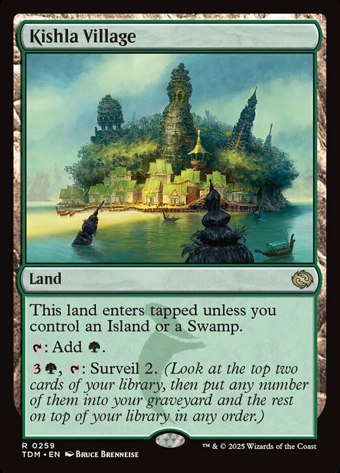 Kishla Village, Tarkir: dragonstorm Card Art