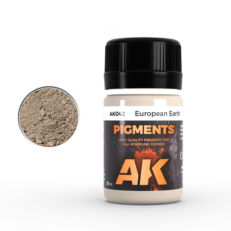 AK Interactive - Pigments - European Earth - 35ml