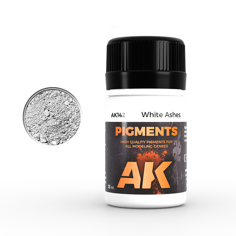 AK Interactive - Pigments - White Ashes - 35ml