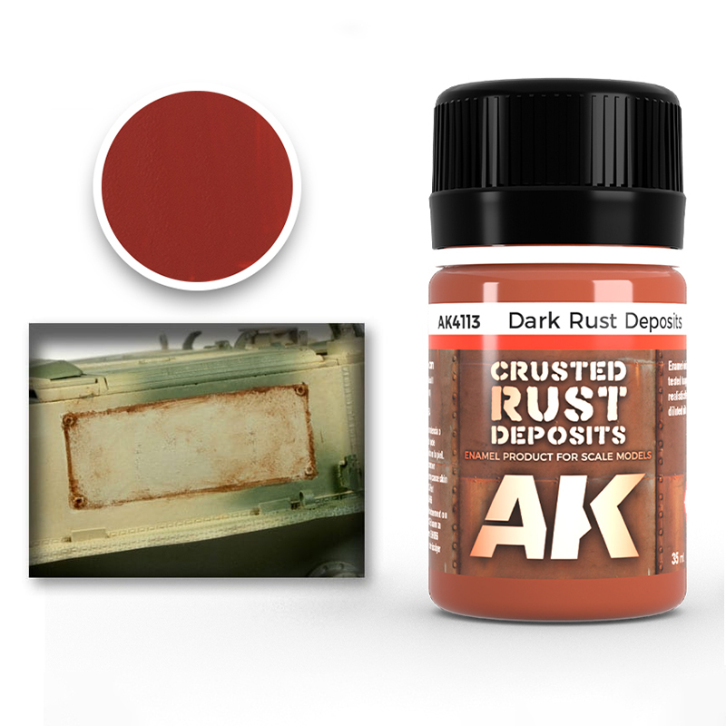 AK Interactive - Deposit - Dark Rust - 35ml