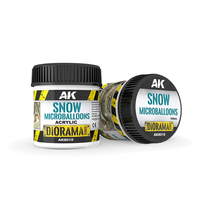 AK Interactive - Diorama - Snow Microballons (100ml)