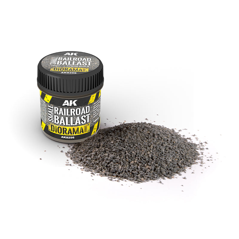 AK Interactive - Diorama - Small Railroad Ballast