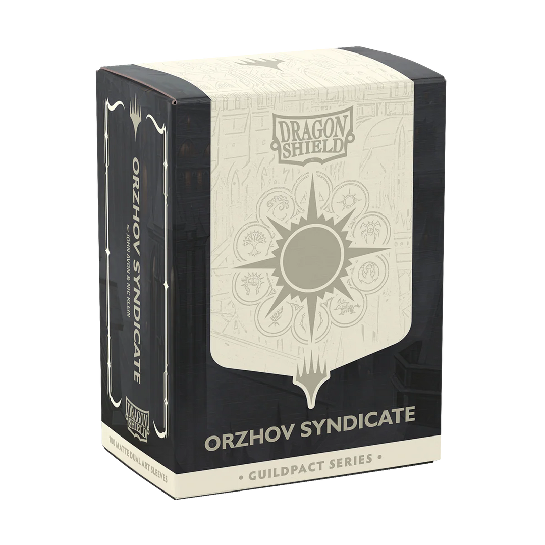 Dragon Shield - 100 Sleeves - Guildpact Series: Orzhov Syndicate